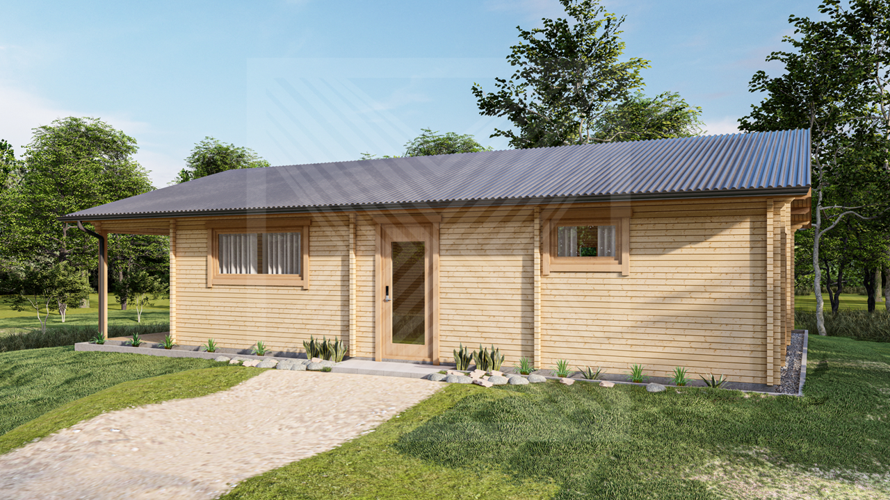 Maison en bois - Genoa 78m²