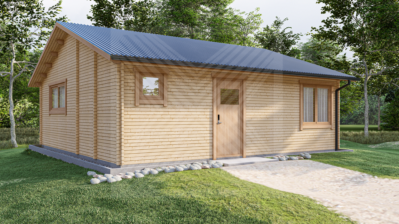 Maison en bois - Bale 60m²