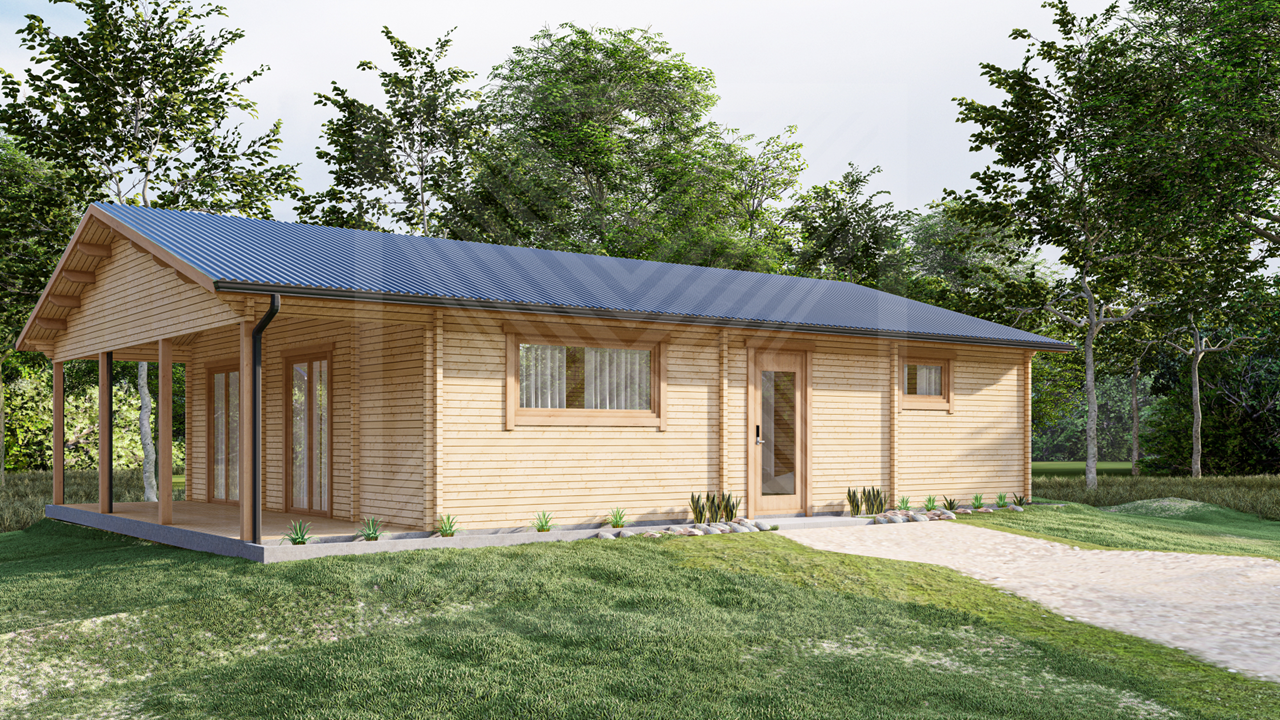 Maison en bois - Genoa 78m²
