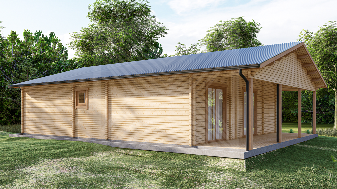 Maison en bois - Genoa 78m²