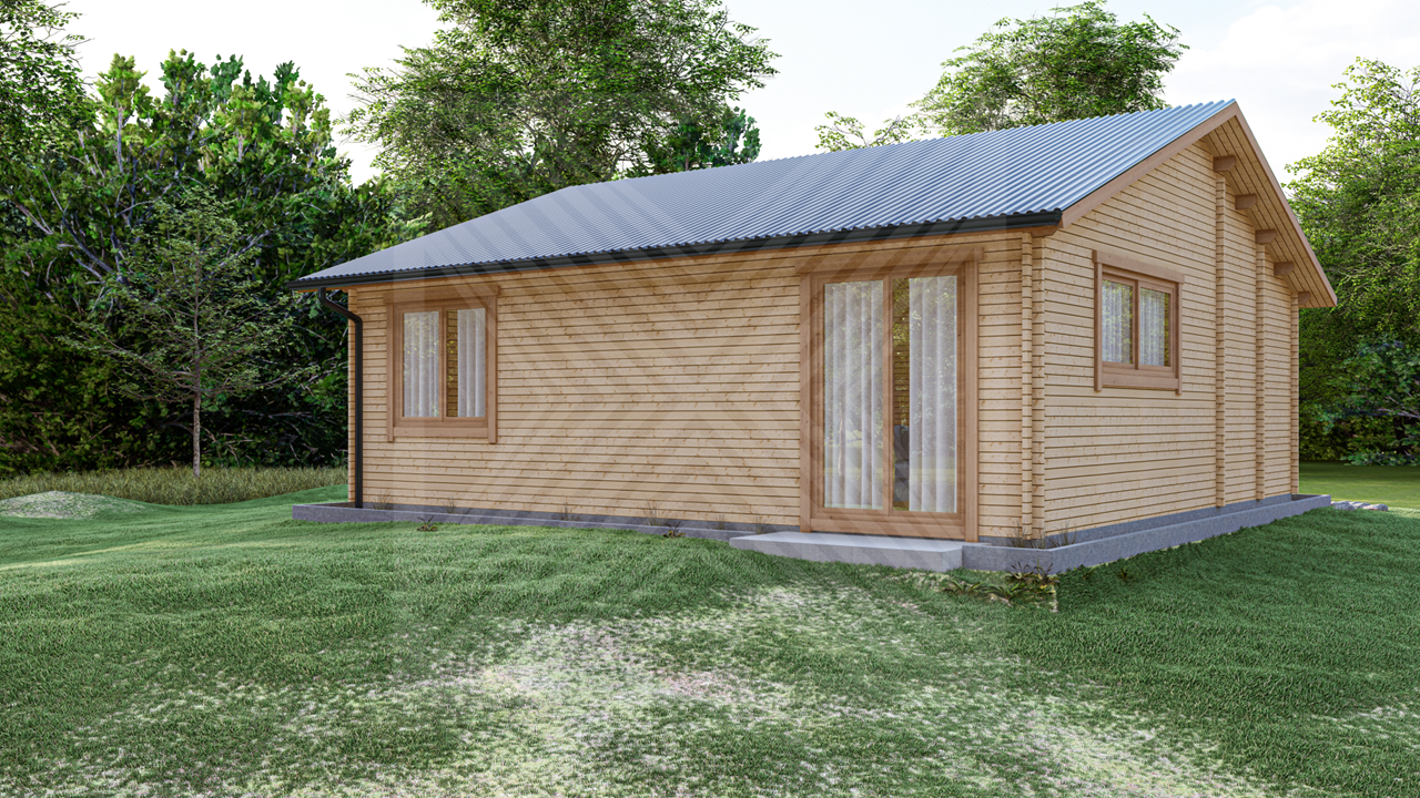 Maison en bois - Bale 60m²