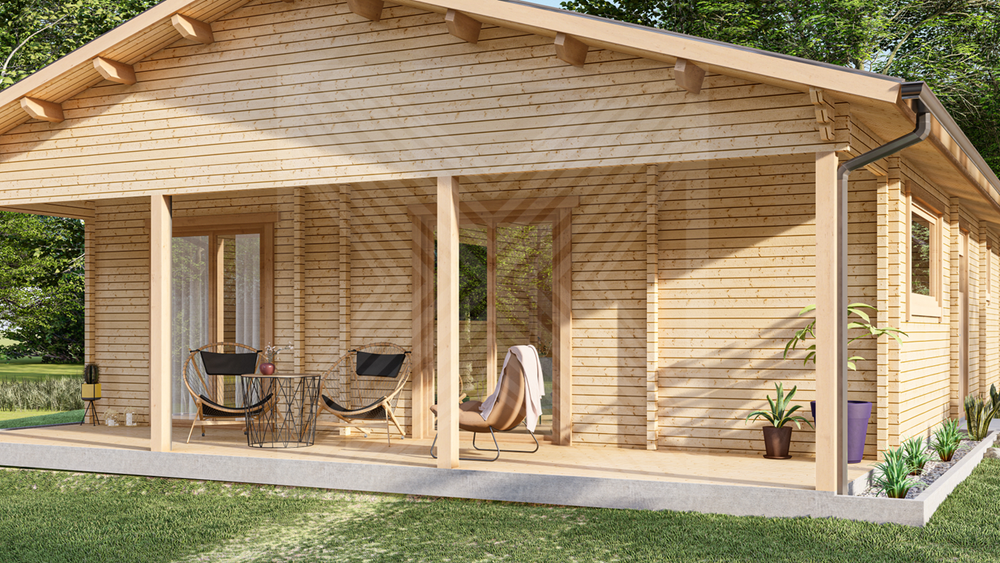 Maison en bois - Genoa 78m²