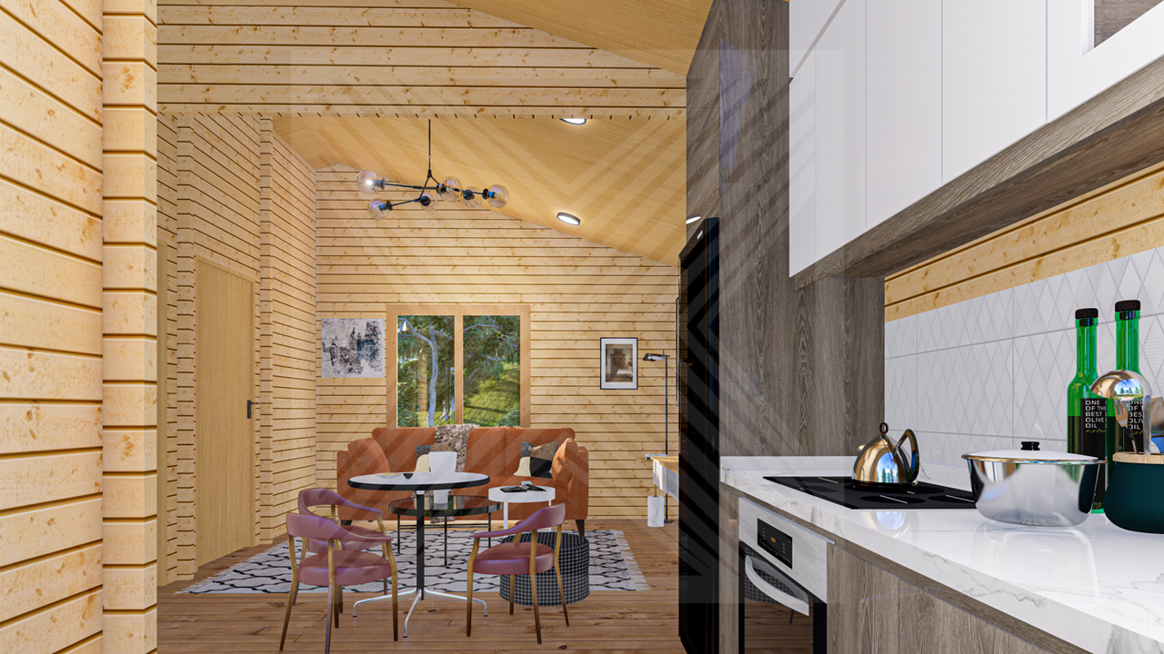 Maison en bois - Cestas 47m²