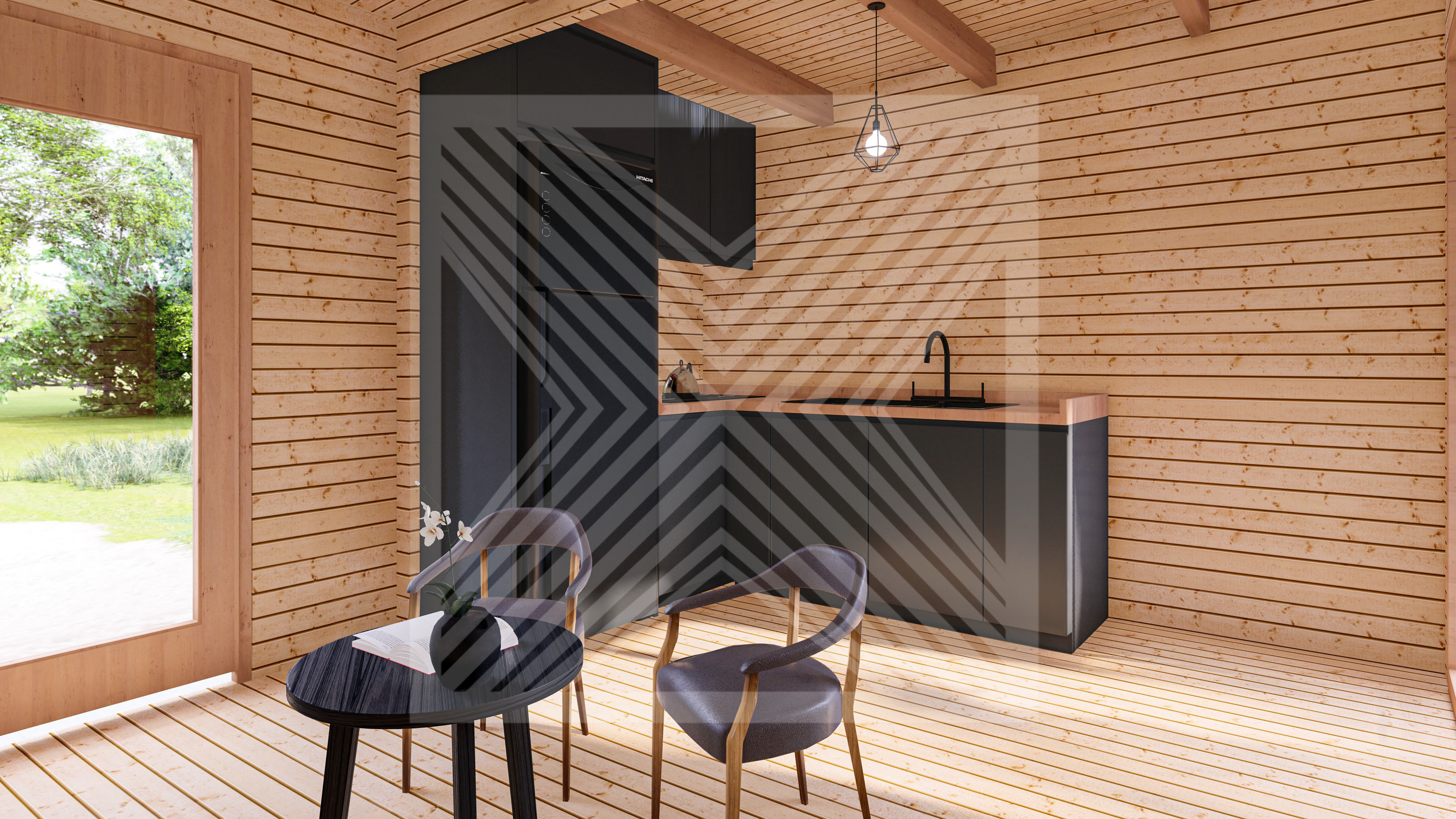 Studio en bois - Bern 24m²